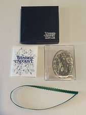 Wendell August Forge Christmas Ornament Hammered Aluminum 2000 Father Time