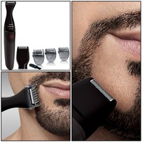 Clipper Beard Mustache Blade Stainless Steel 3 Precision Trimmer Shaver Facial Clipper Beard Mustache Blade Stainless Steel 3 Precision Trimmer Shaver Facial