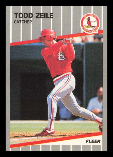 Todd Zeile #U-122 1989 Fleer Update St. Louis Cardinals