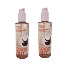 2 NEW Victoria's Secret PINK Coco Oil Conditioning Body Oil, Coconut Oil, 8 OZ