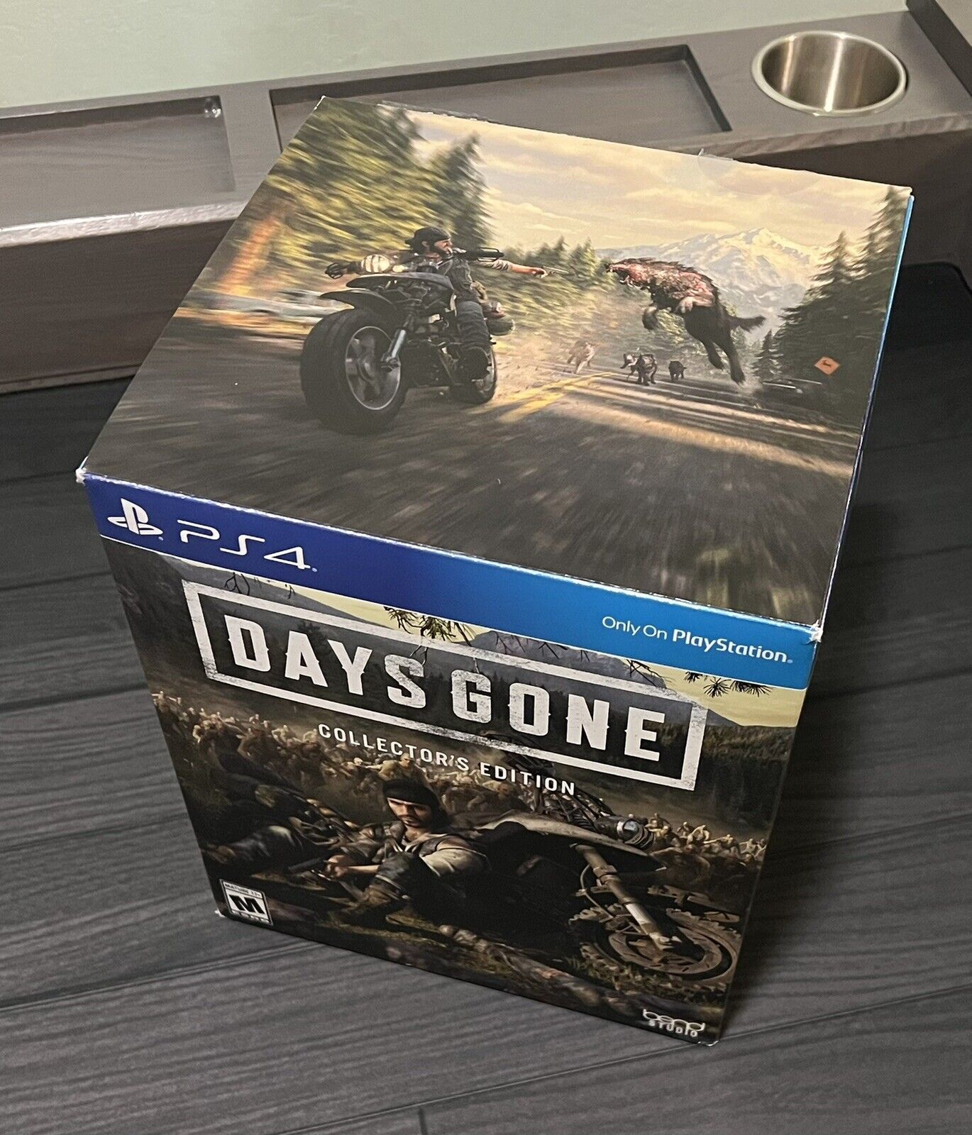 Days Gone Collector's Edition EMPTY Box Only, No Game or Statue, Official