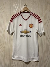 MANCHESTER UNITED 2015 2016 AWAY FOOTBALL SHIRT SOCCER JERSEY ADIDAS AI6363 sz M