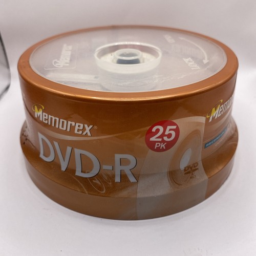 MEMOREX Recordable DVD-R 8X 4.7 GB 120 MIN VIDEO ~ 25 Pack ~ PC Recorder - Afbeelding 3 van 4