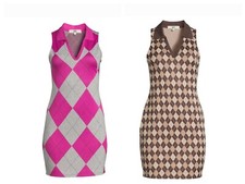 M 2 Madden NYC Bodycon Polo Dresses