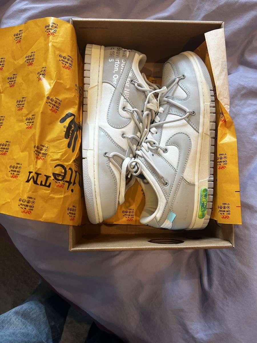 off white dunks 42