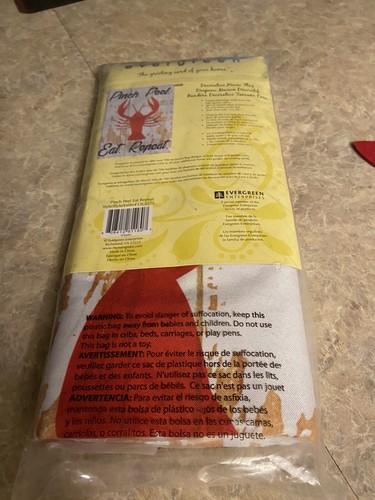Nuevo Pellizcar Peel Comer Repetir Casa Bandera - Imagen 2 de 2