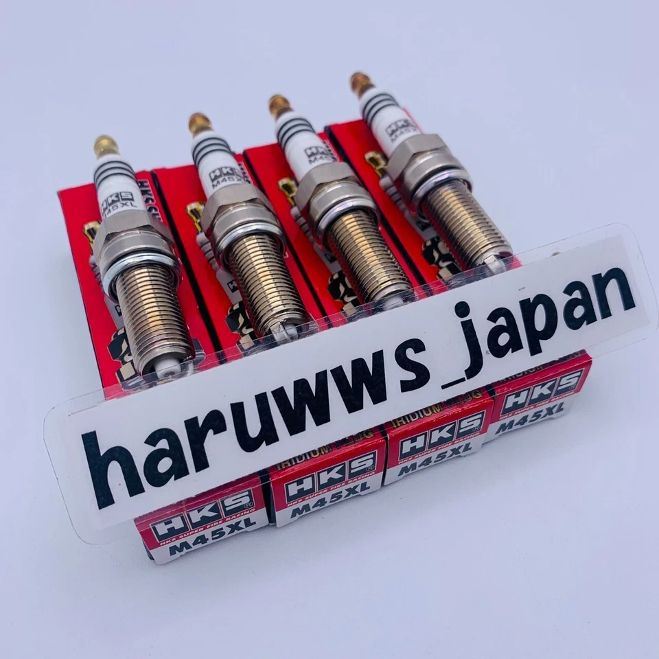 Bujías de iridio HKS 50003-M45XL [Juego de 4] rango de calor #9 Super Fire Racing Foto 4 de 4