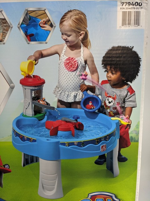 paw patrol sea patrol water table
