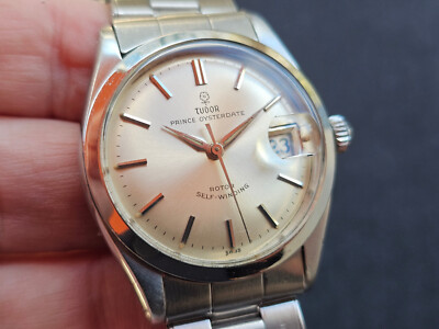 Tudor Prince Oysterdate Automatic Small Rose 60s ref.7966 + bracelet unprecedent
