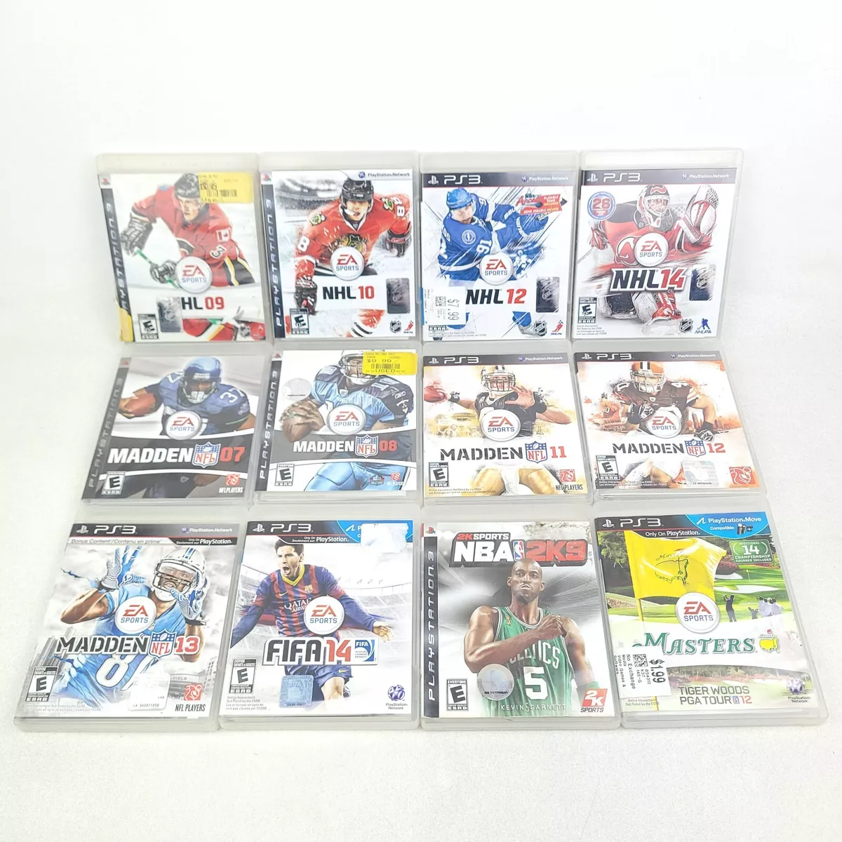 Lot of 12 Playstation 3 PS3 Games NHL Call of Duty FIFA GTA Madden