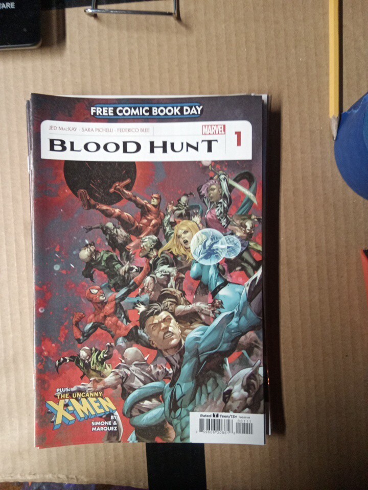 Marvel FCBD 2024 Blood Hunt #1 Free Comic Book Day Unstamped!