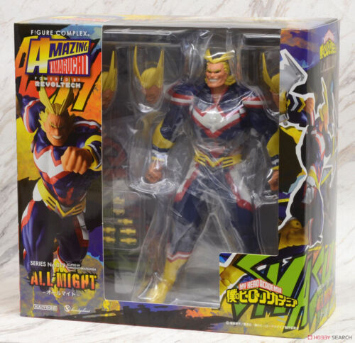 KAIYODO REVOLTECH AMAZING All Might Primary Color 019 My Hero Academia Toys New - Picture 1 of 9
