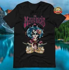The Mavericks Merch World T Shirt Short Sleeve Cotton Black Unisex