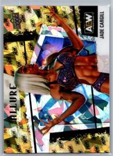 2022 Upper Deck Allure AEW #110 Jade Cargill AEW Logo