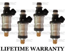 Genuine Set Of 4 Oem Fuel Injectors For Honda Civic Del Sol 1.5l 1.6l D15b D16z6