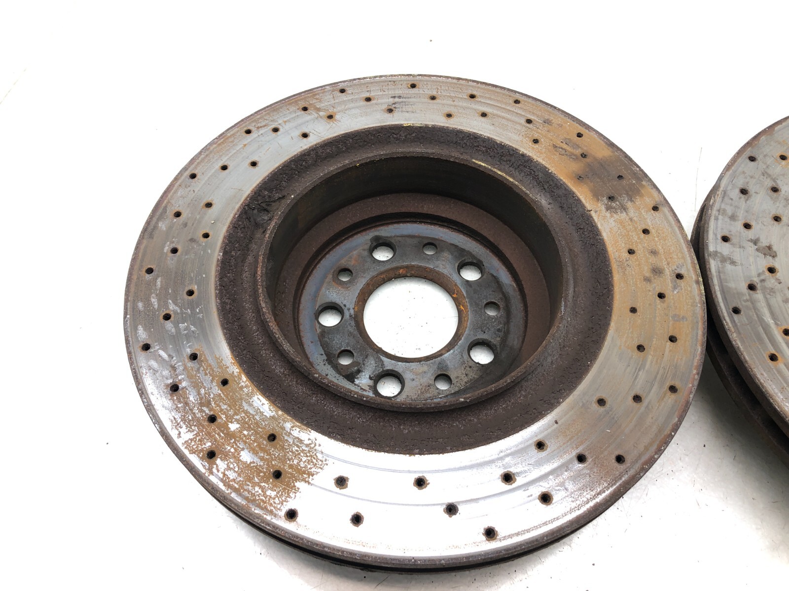 2014-2019 MASERATI GHIBLI S Q4 REAR AWD BRAKE ROTORS SET X2 OEM.