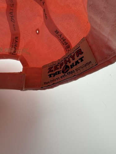 Hoosier Girls Ball Cap Best In The State PINK Zephyr Vintage - Picture 6 of 7