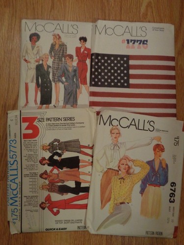 17 women's patterns McCalls Simplicity Butterick vintage 1970s Christie Brinkley - Picture 6 of 7