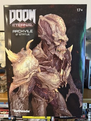 RARE - Bethesda DOOM Eternal Archvile Statue 8 inch - Mint Condition