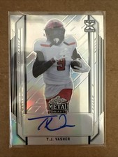 2021 Leaf Metal Draft /99 TJ Vasher #BA-TJV Auto 10k8