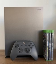 Xbox One X 1TB Gold Rush Edition With Controller & Games