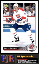 Patrice Brisebois 1992-93 Upper Deck #277 Montreal Canadiens