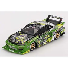 Mini GT 1/64 Nissan Silvia S15 LB-Super Silhouette #555 V2 2024 Drift Model