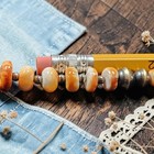 20" NAVAJO Pearl Spiny Oyster Southwest Bench Beads Silver Western Boho Necklace — photo 6