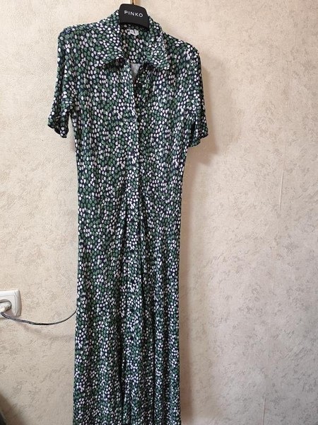 Women ARKET Dress White Viscose XS