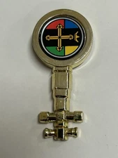 Vintage Voltron Castle Rare GOLD Key Panosh