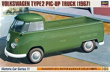 Hasegawa 21211 1:24 1967 Volkswagen Type2 Pick-Up Truck Plastic Model Kit
