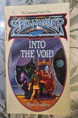 Spelljammer Into The Void By Nigel Findley 1991 TSR 1st Ed Cloakmaster  #2 (N4)