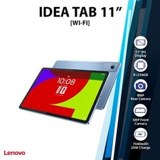  New LENOVO Idea Tab 11" Wi-Fi Android PC Tablet 8GB 256GB/BLUE/Octa Core 