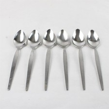 Set Von 6 Oneida Satinique Edelstahl Teelöffel