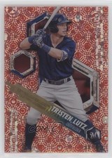 2018 Bowman High Tek Pattern 1 Red Orbit Diffractor /10 Tristen Lutz #PHT-TL bp9