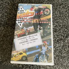 1998 COVENTRY v BELLE VUE & IPSWICH EL SIGNED HAMILL & GOLLOB SPEEDWAY VIDEO