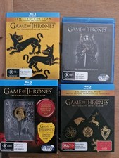 Game Of Thrones Season 1 To 4 Including Limited Edition Hand Pin