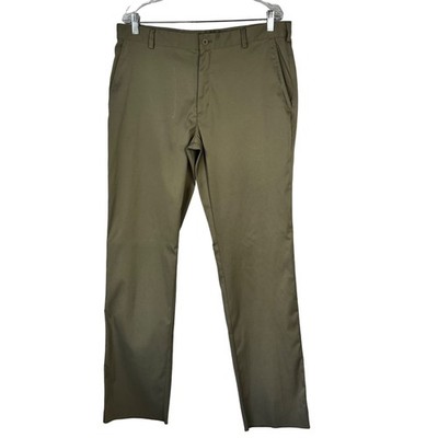Nike Golf Pants Mens Size 36 Tan Unhemmed Activewear 