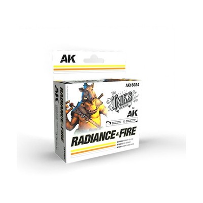 AK Dice & Supplies Ink Set - Radiance & Fire New