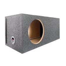 10” Custome Ported Single Subwoofer Enclosure Box Grey