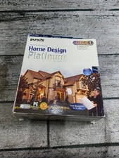 Professional Home Design Suite Platinum Version 10, 2006 Punch Software CD