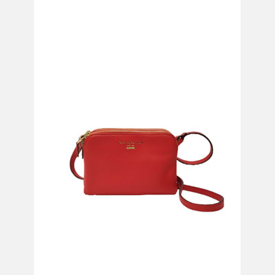 Nannini Firenze Umhängetasche Keira Damen Leder Rot