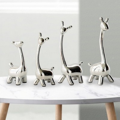 Ornament Keramikfigur mit kreativer Hirschfigur für Desktop aus