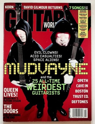 Guitar World Magazine February 2003 Vol 23 No 2 Mudvayne Brian May Queen