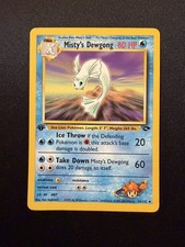 Misty's Dewgong 54/132 Gym Challenge Regular First Edition Pokémon Card  on eBay