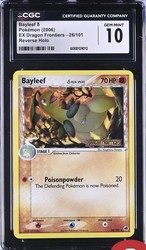 Bayleef (Delta Species) 26/101 EX Dragon Frontiers Reverse Holo Stamped
