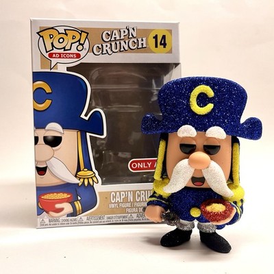 *CUSTOM* Cap N Crunch 14 - Captain Crunch *DIAMOND GLITTER CHASE* Funko Pop