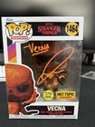 Jamie Campbell Bower Signed Vecna Funko Pop #1464 - Stranger Things See Desc