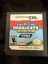 Paws and Claws: Dogs and Cats Best Friends Nintendo DS,2007 Cart. Only  Tested