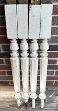 4 Chunky Baluster Staircase Spindles Table Legs